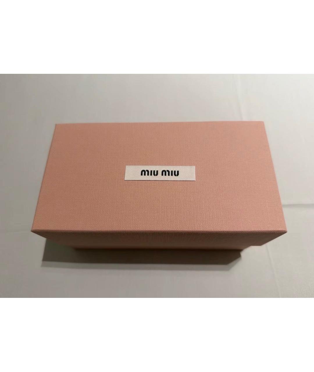 MIU MIU Черные солнцезащитные очки, фото 4