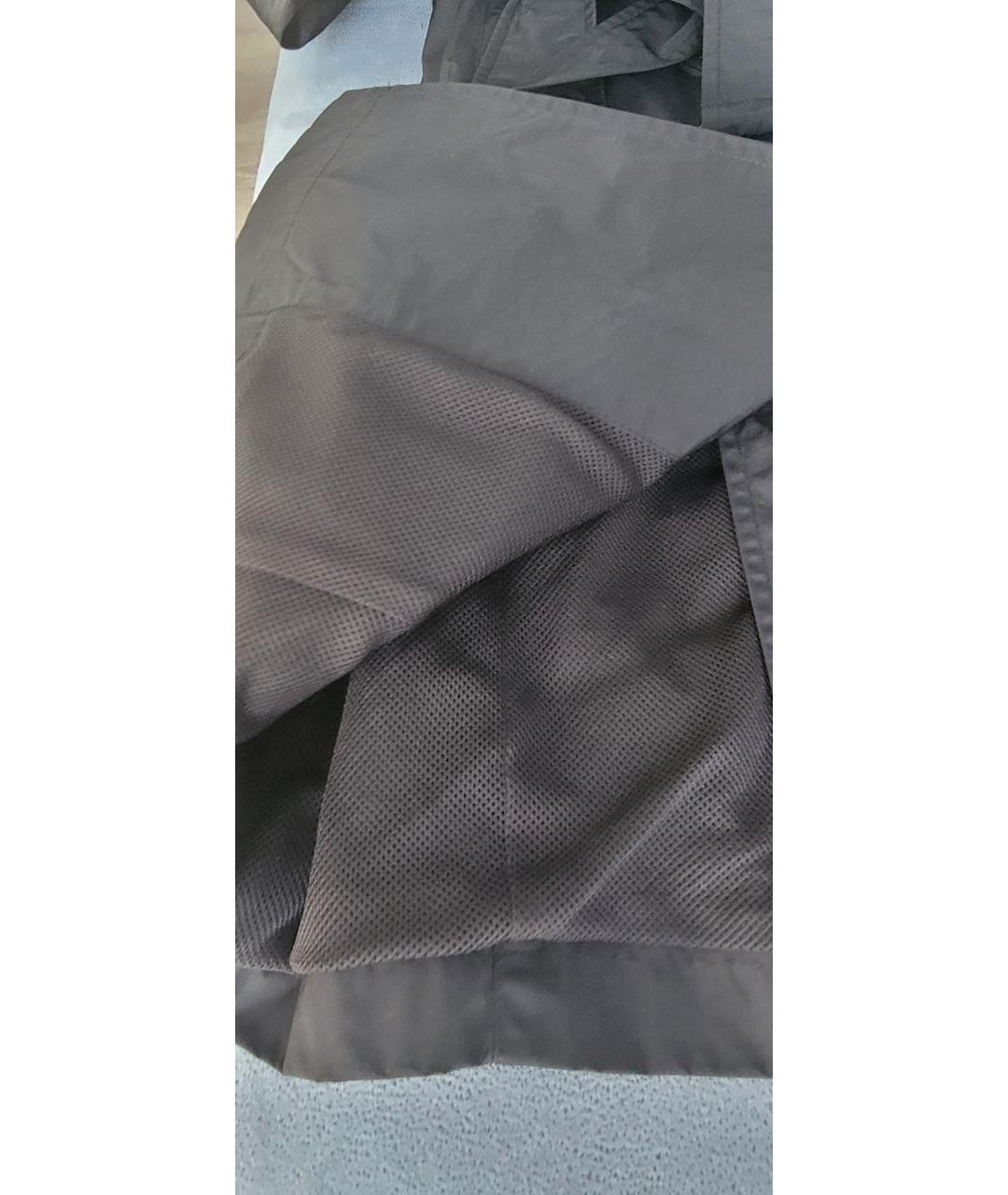 ICEBERG Черный полиэстеровый тренч/плащ, фото 8