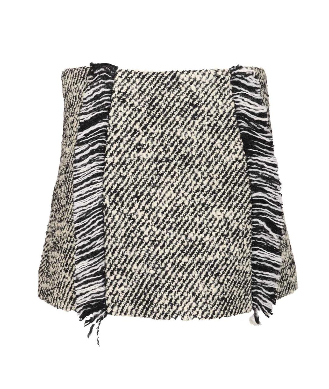 DURAZZI Мульти шерстяная юбка миди, фото 2