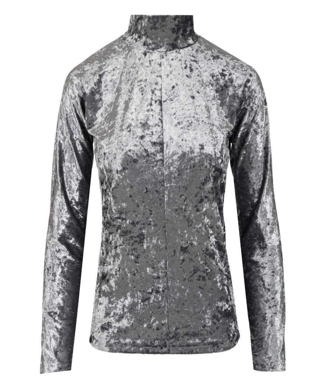 FORTE FORTE Серый полиэстеровый джемпер / свитер, фото 1