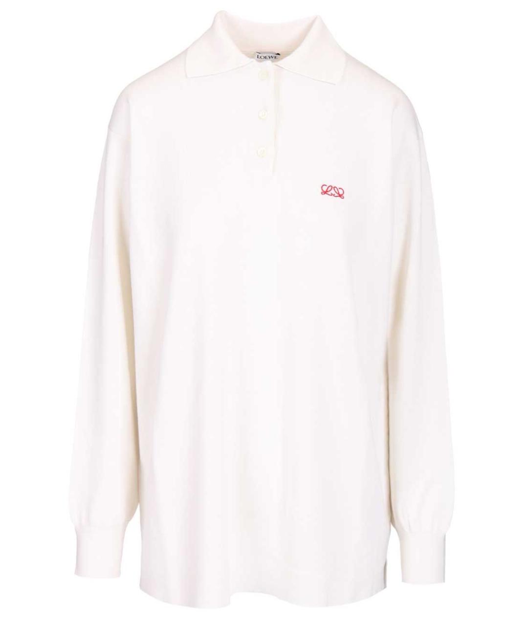 LOEWE Белый кашемировый джемпер / свитер, фото 1