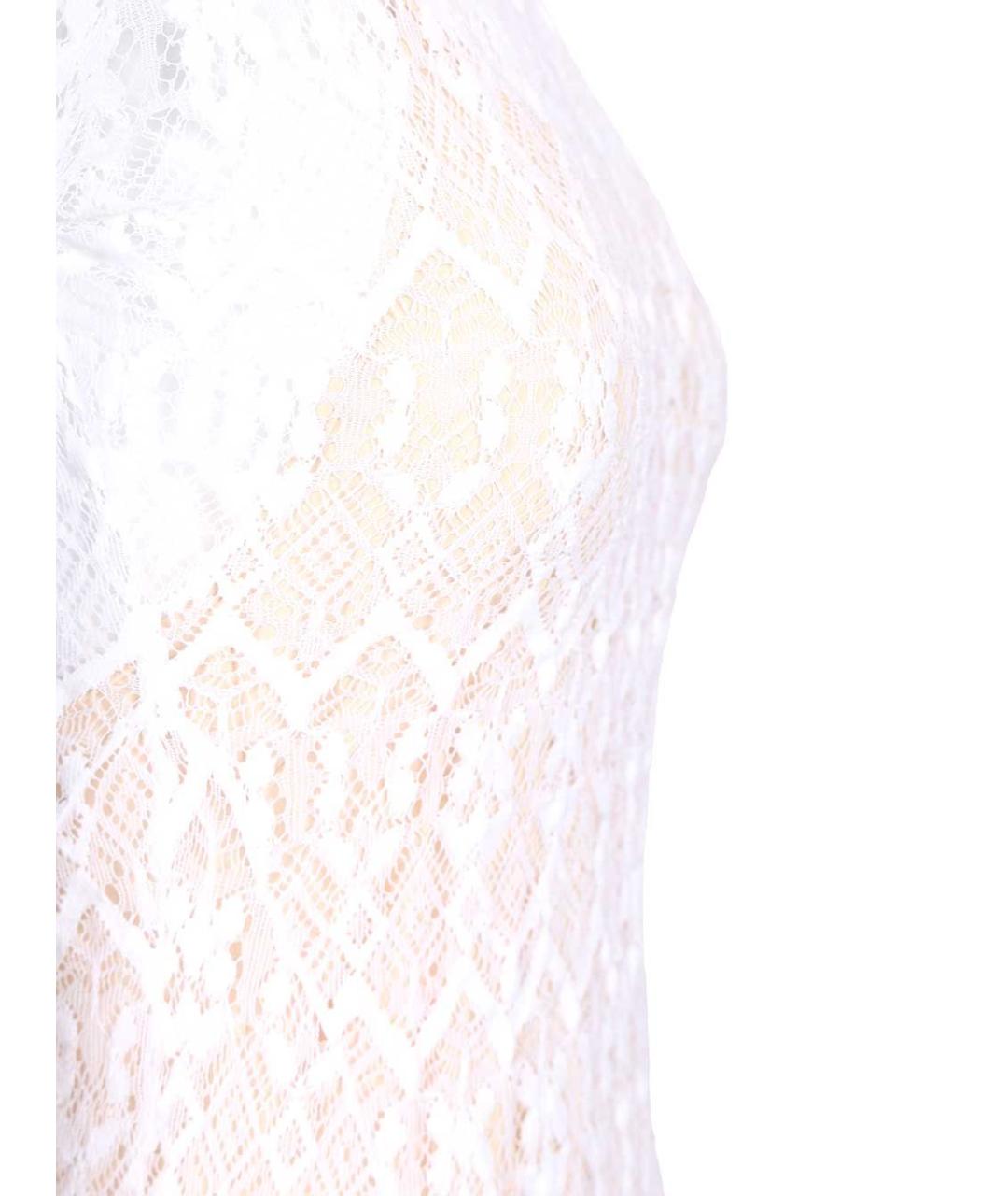 FORTE FORTE Белое хлопковое повседневное платье, фото 6