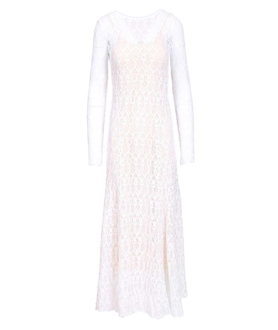 FORTE FORTE Белое хлопковое повседневное платье, фото 1