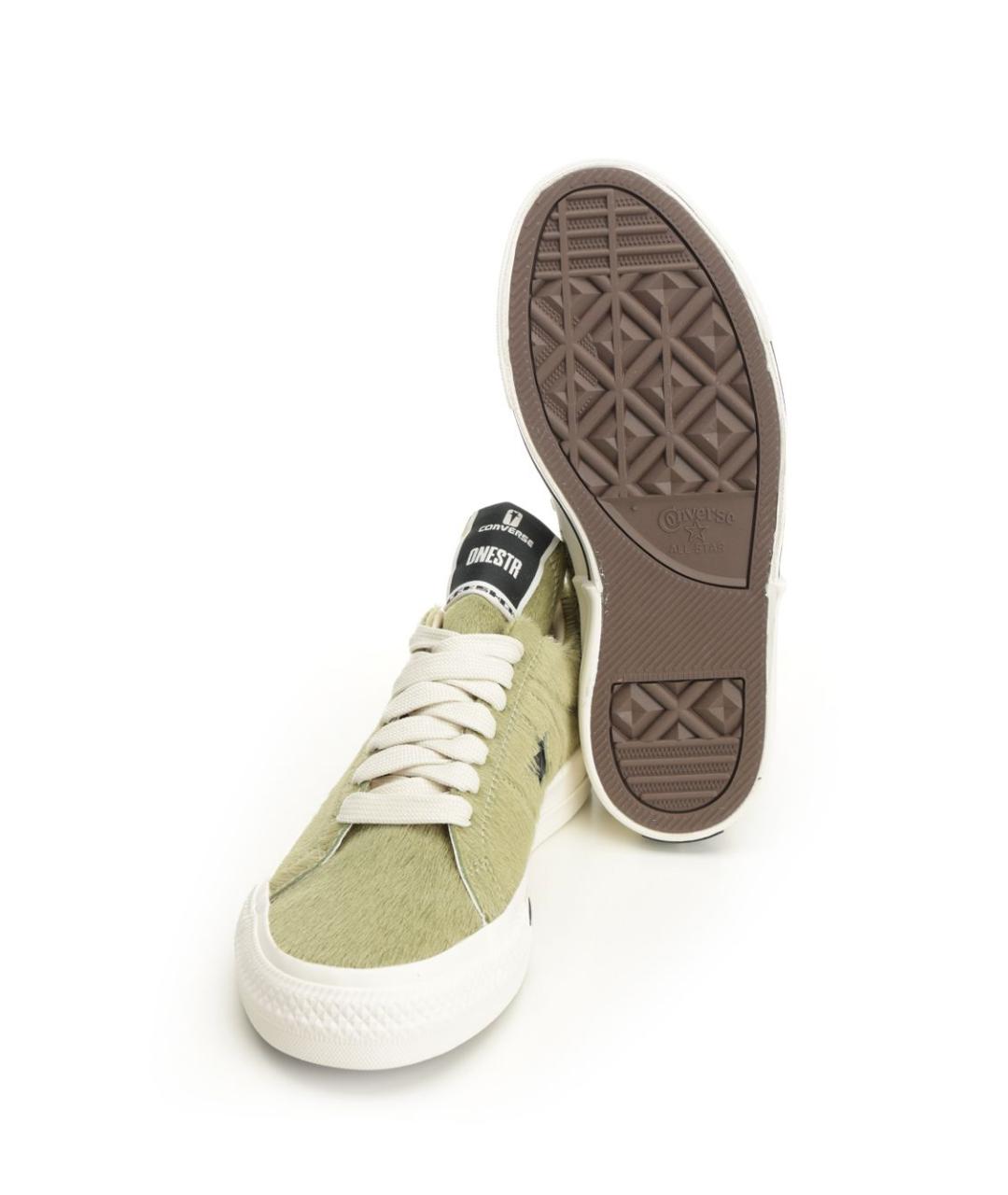 CONVERSE Зеленые низкие кроссовки / кеды, фото 5