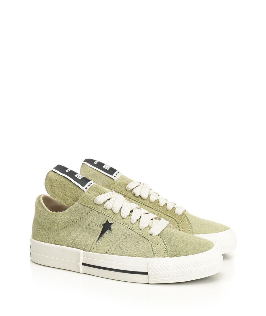 CONVERSE Зеленые низкие кроссовки / кеды, фото 2