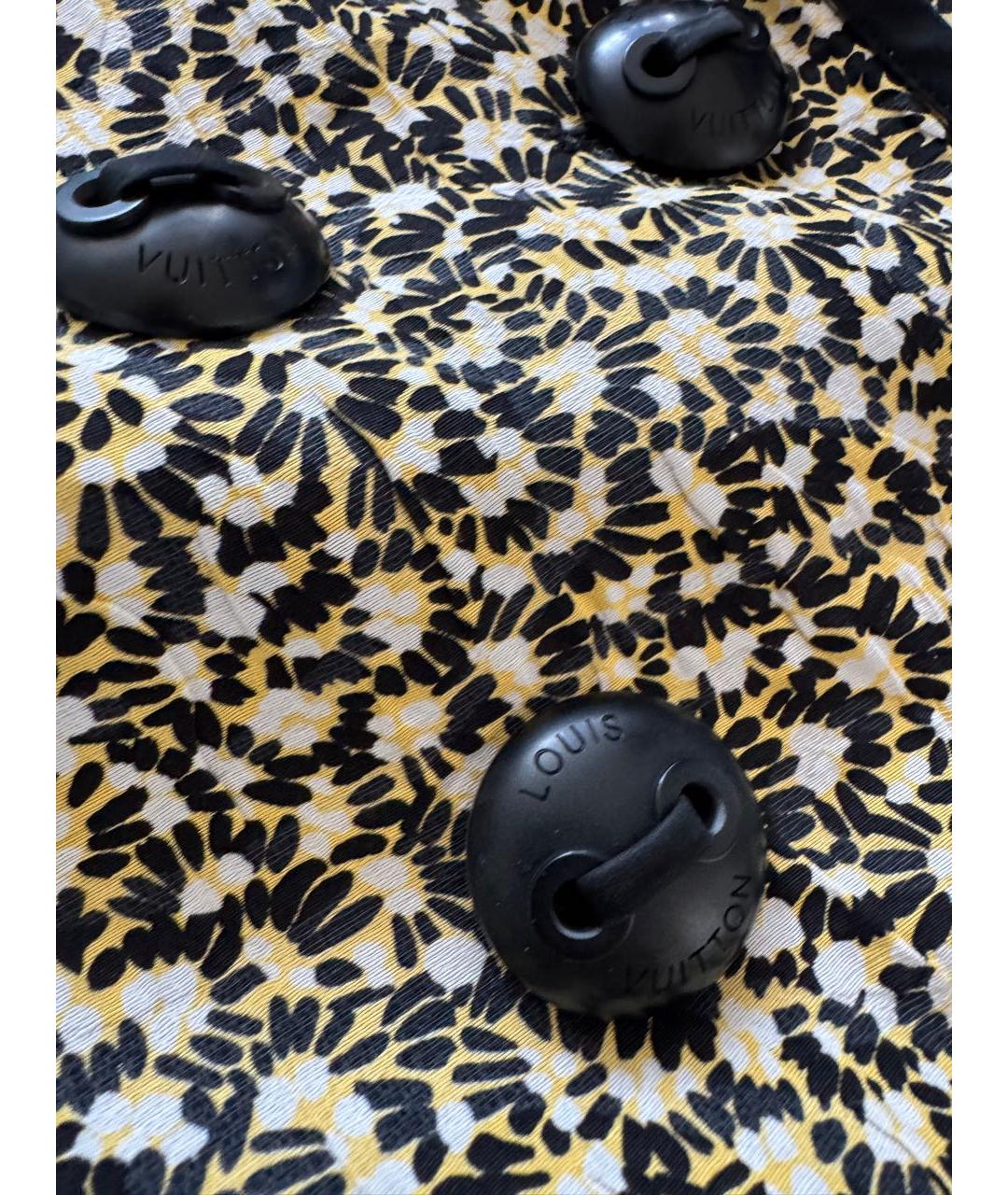 LOUIS VUITTON Бежевый хлопковый тренч/плащ, фото 6