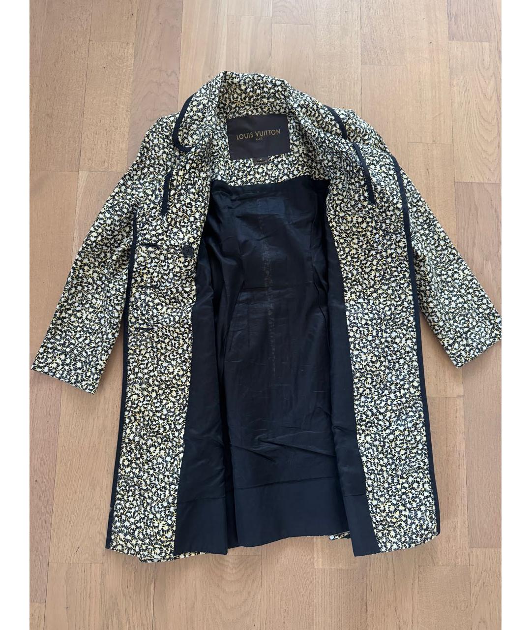 LOUIS VUITTON Бежевый хлопковый тренч/плащ, фото 4