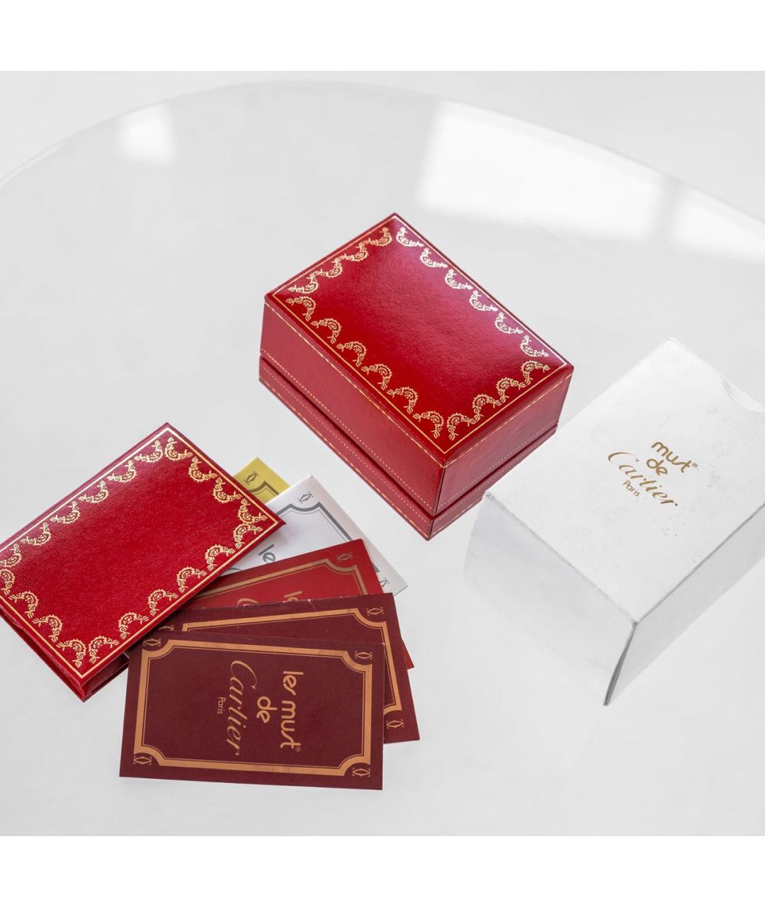 CARTIER Золотые позолоченные часы, фото 7