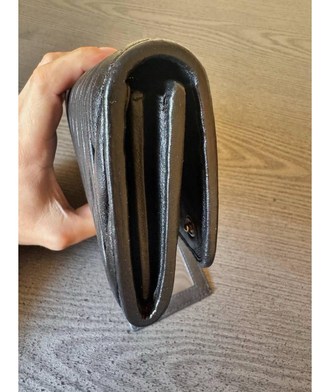 MIU MIU Черный кожаный кошелек, фото 7