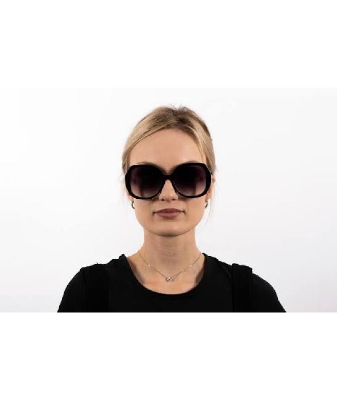 MARC JACOBS Черные пластиковые солнцезащитные очки, фото 7