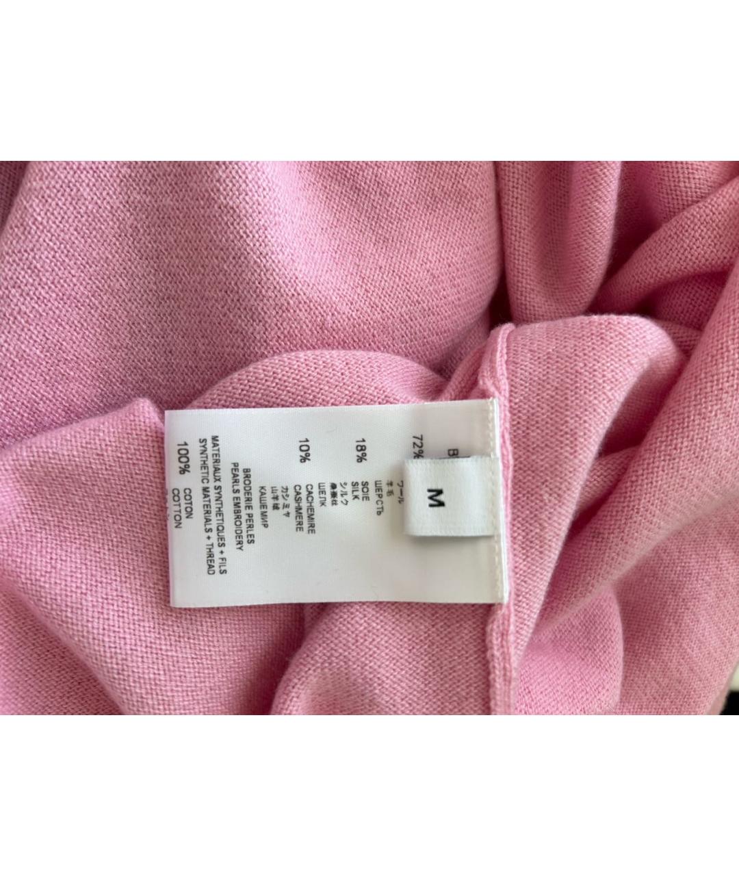 GIVENCHY Розовый кашемировый джемпер / свитер, фото 6