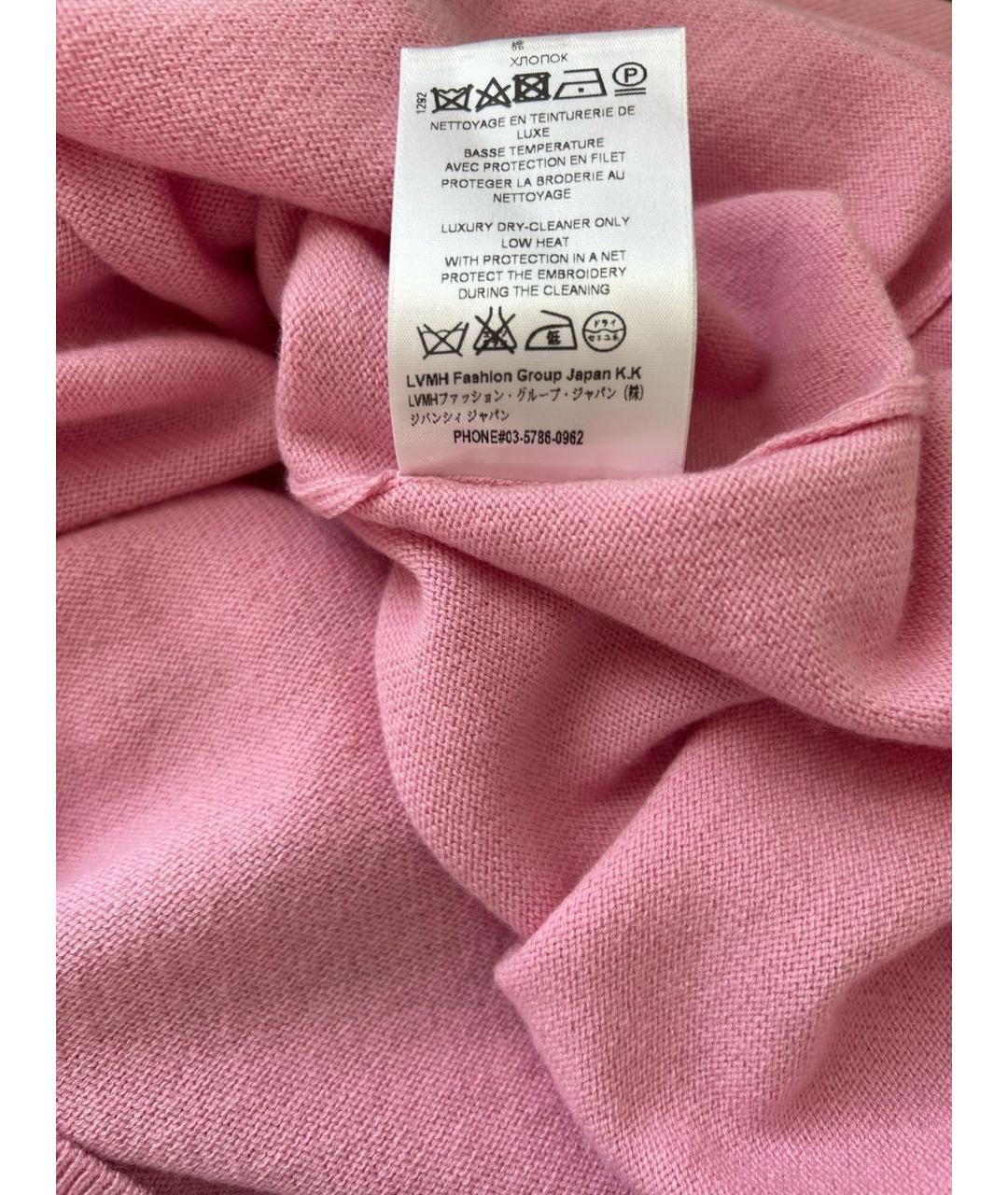 GIVENCHY Розовый кашемировый джемпер / свитер, фото 7