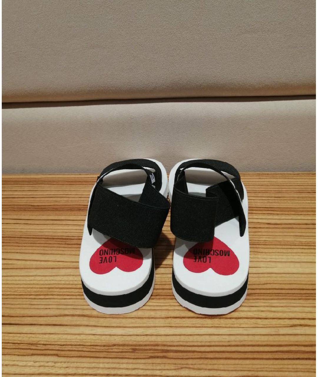 LOVE MOSCHINO Мульти сандалии, фото 3