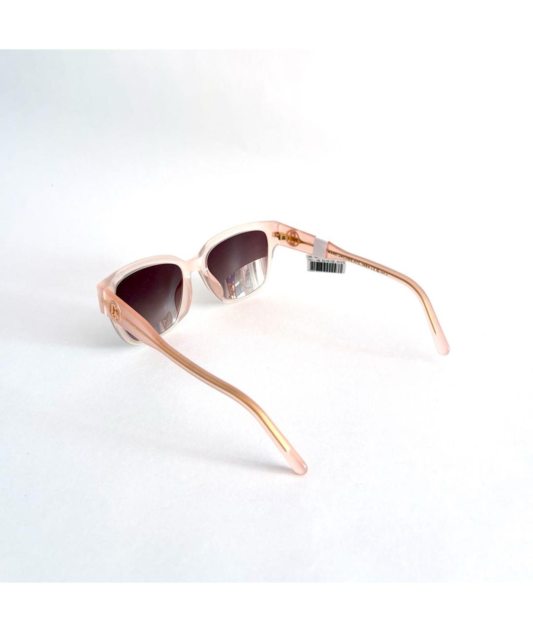 MARC JACOBS Розовые пластиковые солнцезащитные очки, фото 3