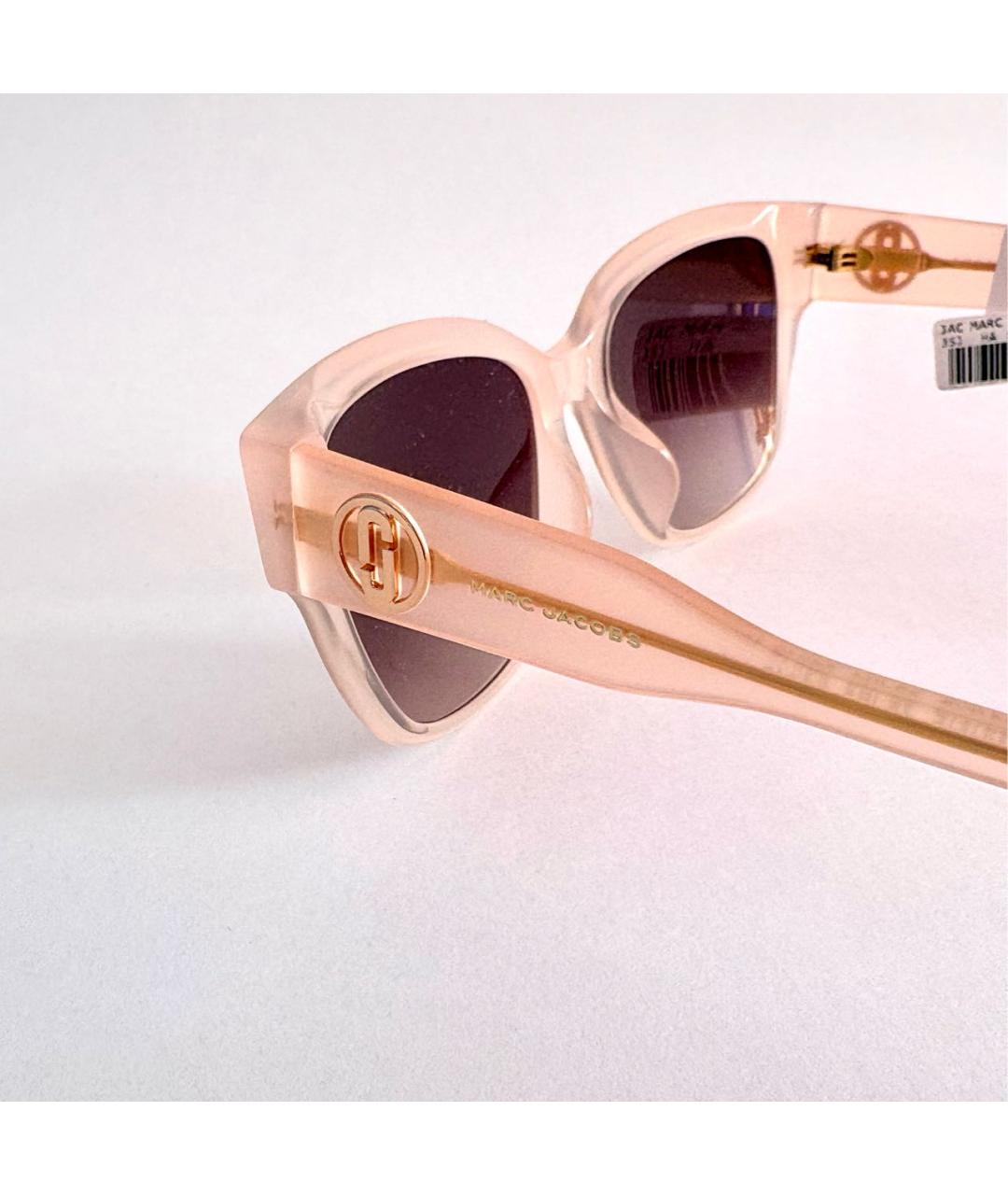 MARC JACOBS Розовые пластиковые солнцезащитные очки, фото 4