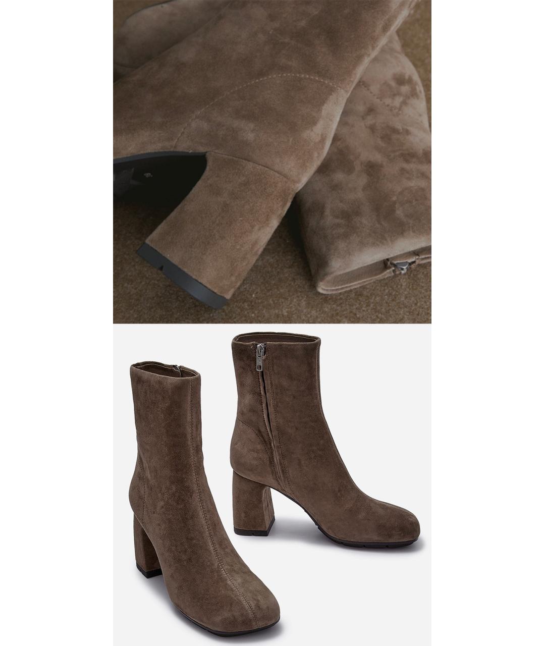 ASH Коричневые замшевые ботильоны, фото 2