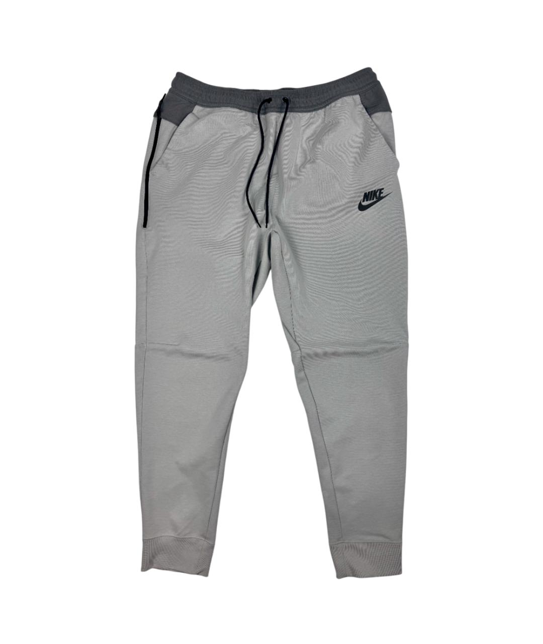 NIKE Серые хлопковые повседневные брюки, фото 7