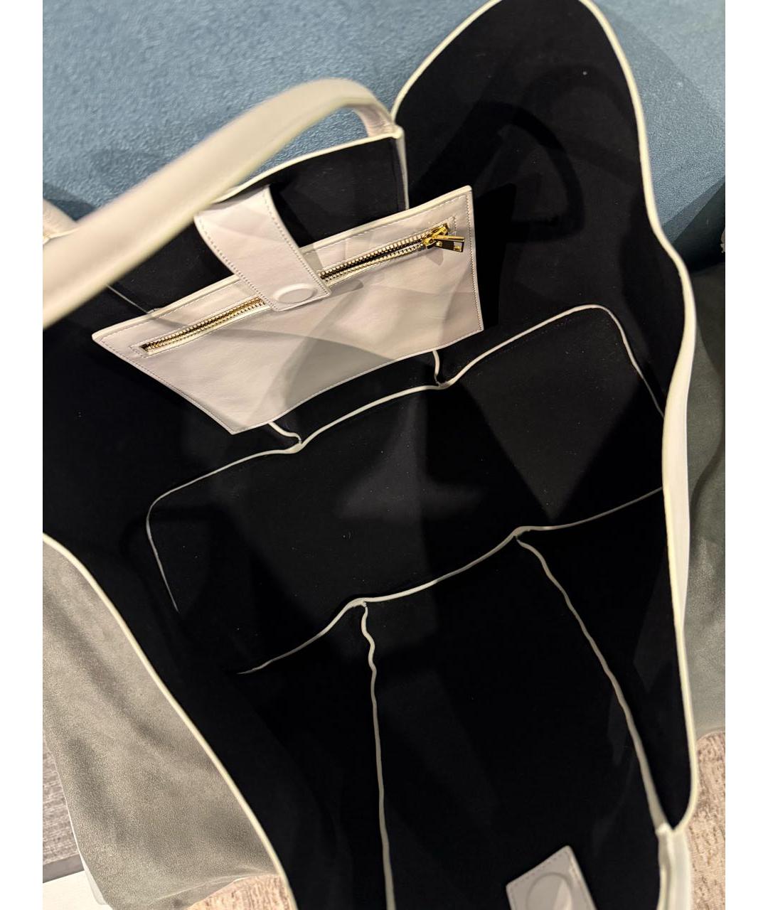 TOM FORD Белая сумка тоут, фото 5