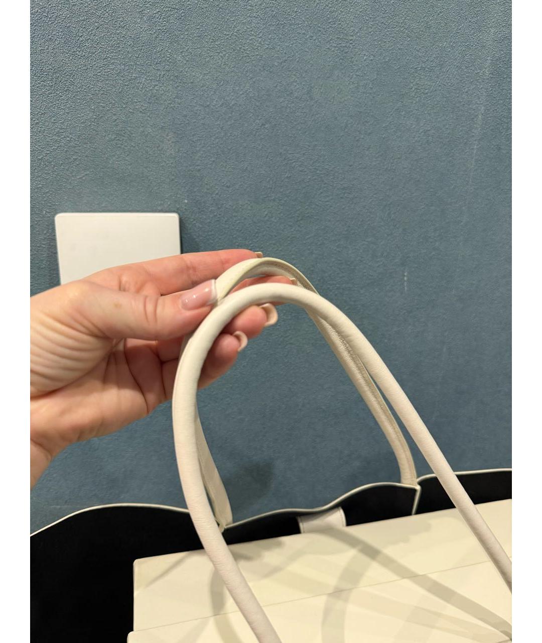 TOM FORD Белая сумка тоут, фото 4