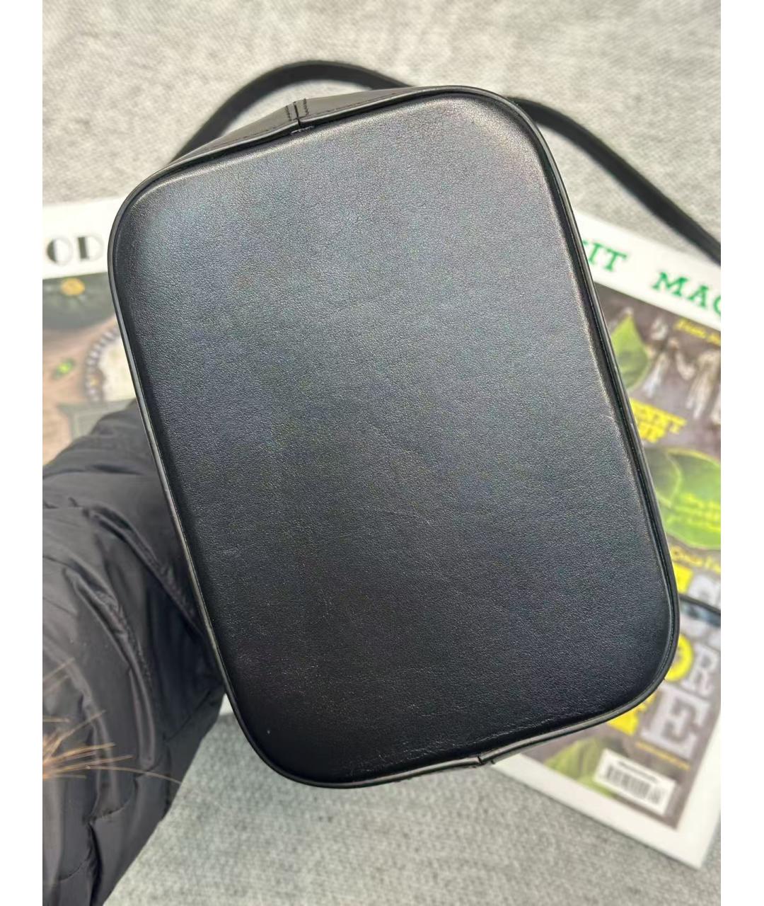 CELINE Черная кожаная сумка через плечо, фото 6