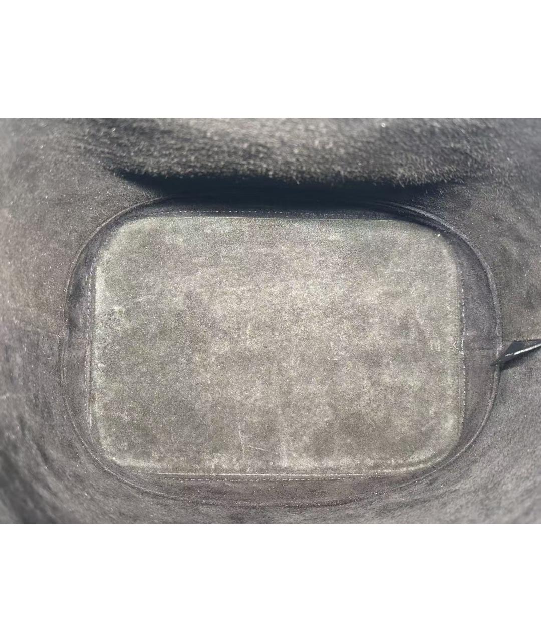 CELINE Черная кожаная сумка через плечо, фото 7