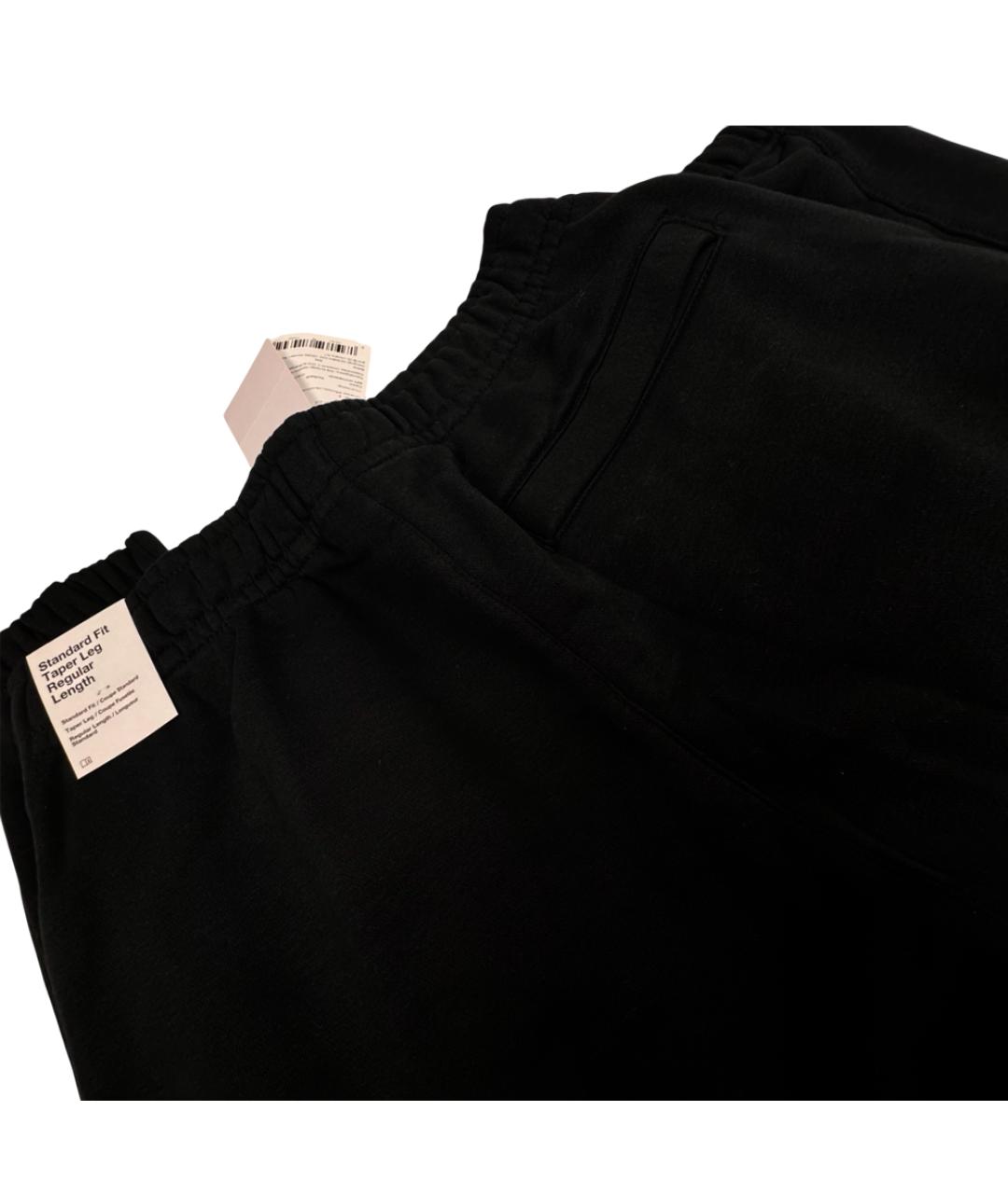 NIKE Черные хлопковые повседневные брюки, фото 5