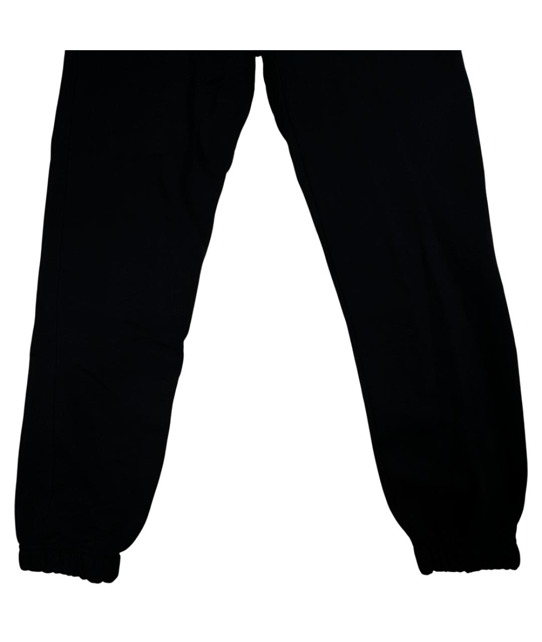 NIKE Черные хлопковые повседневные брюки, фото 2