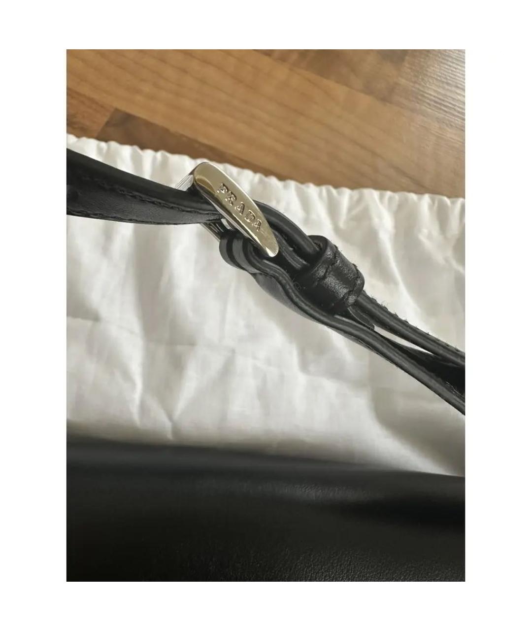 PRADA Черная сумка через плечо, фото 3