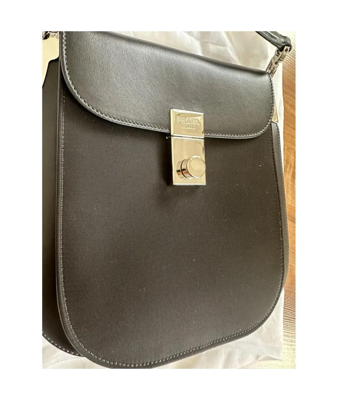 PRADA Черная сумка через плечо, фото 2