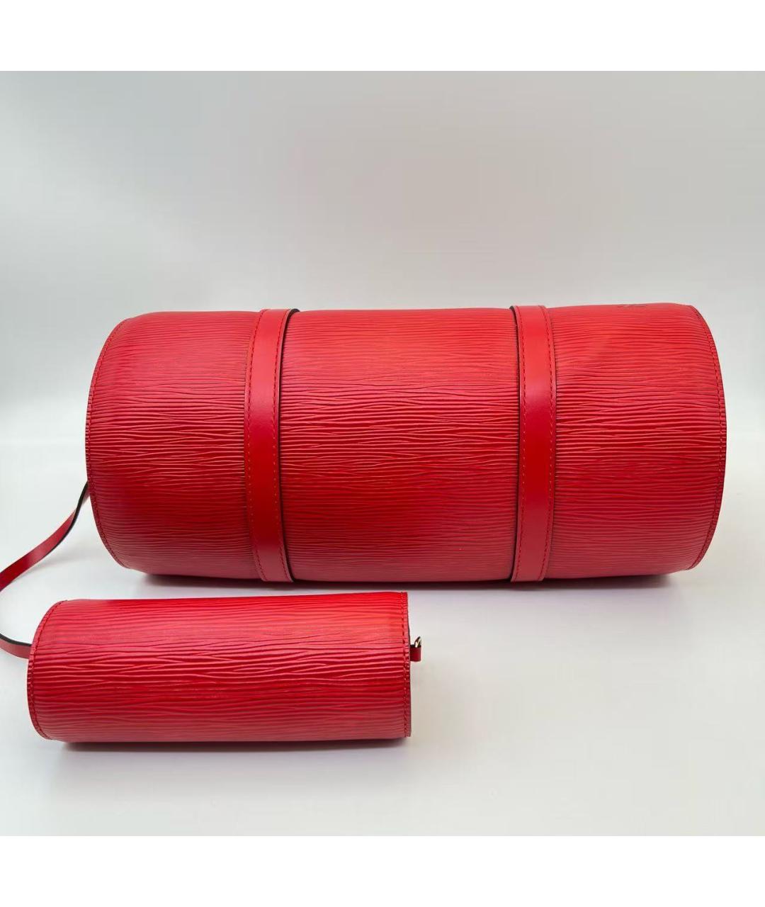 LOUIS VUITTON Красная сумка через плечо, фото 4