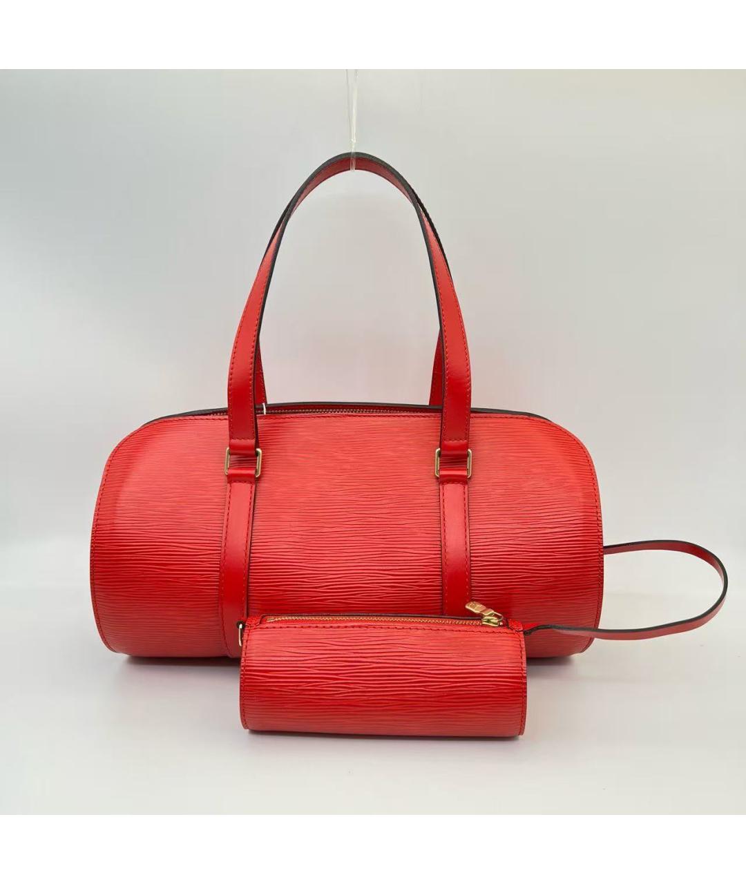 LOUIS VUITTON Красная сумка через плечо, фото 2