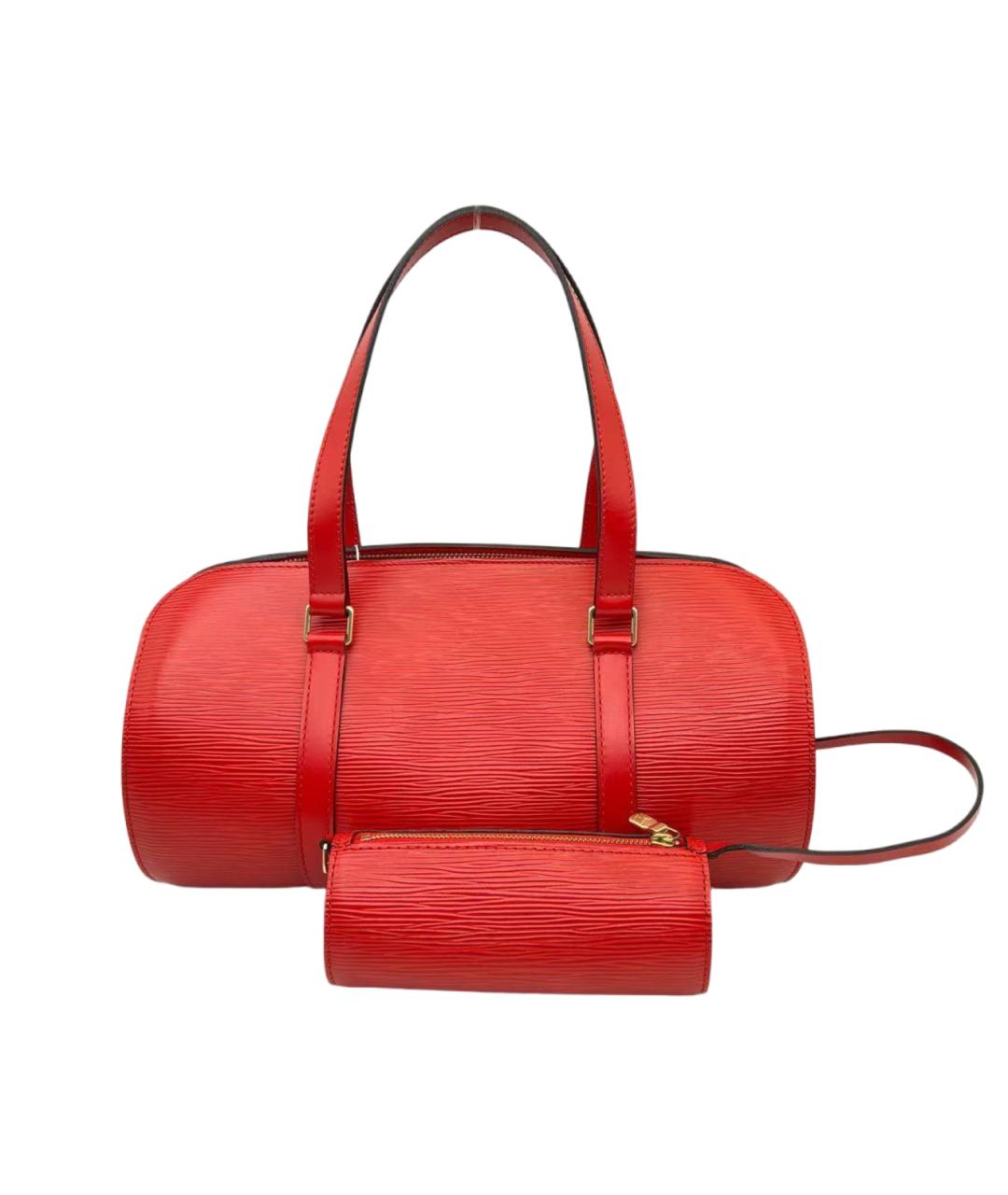 LOUIS VUITTON Красная сумка через плечо, фото 6