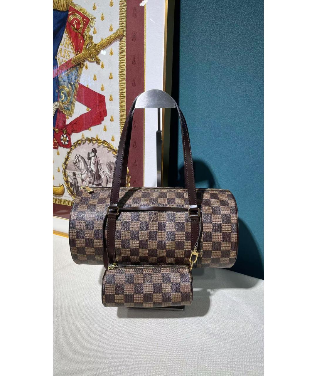 LOUIS VUITTON Коричневая сумка через плечо, фото 2