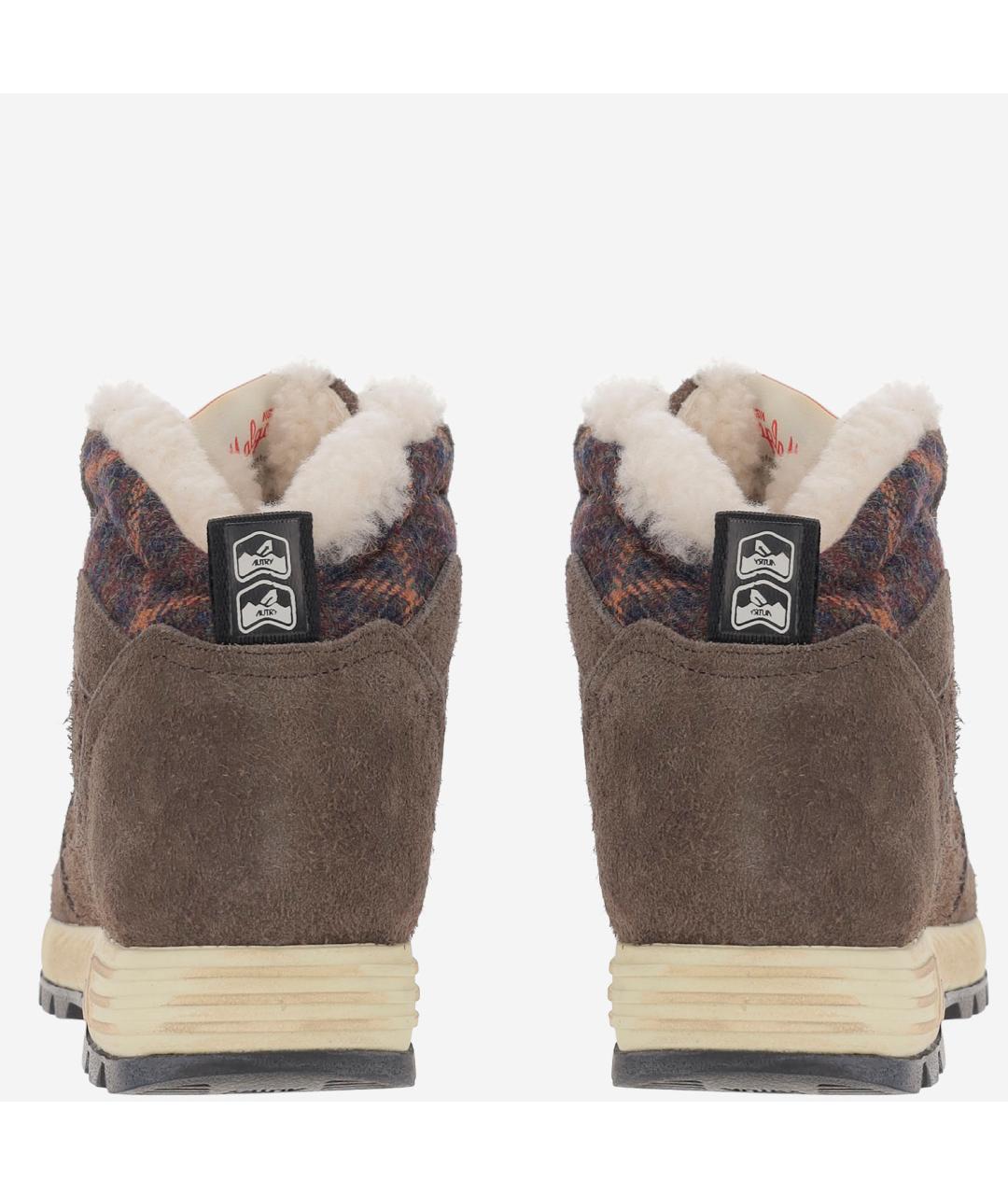 AUTRY Зеленые замшевые высокие ботинки, фото 3