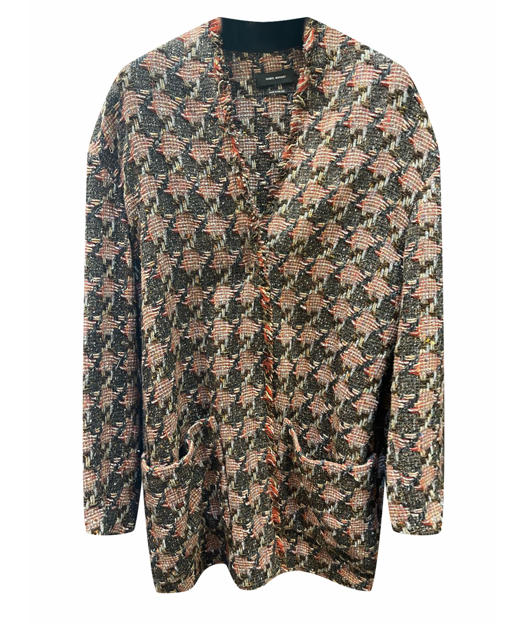ISABEL MARANT Серый твидовый жакет/пиджак, фото 1
