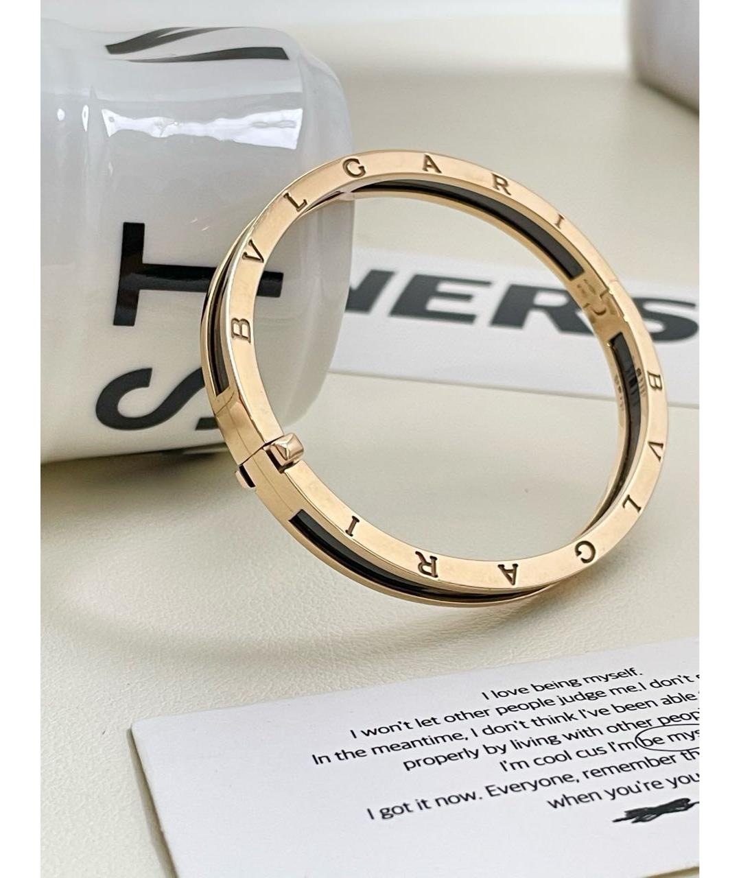 BVLGARI Золотой браслет из розового золота, фото 3