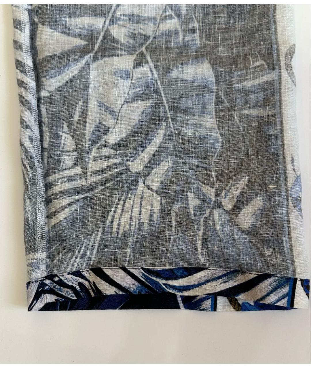 ROBERTO CAVALLI Льняные повседневные брюки, фото 6