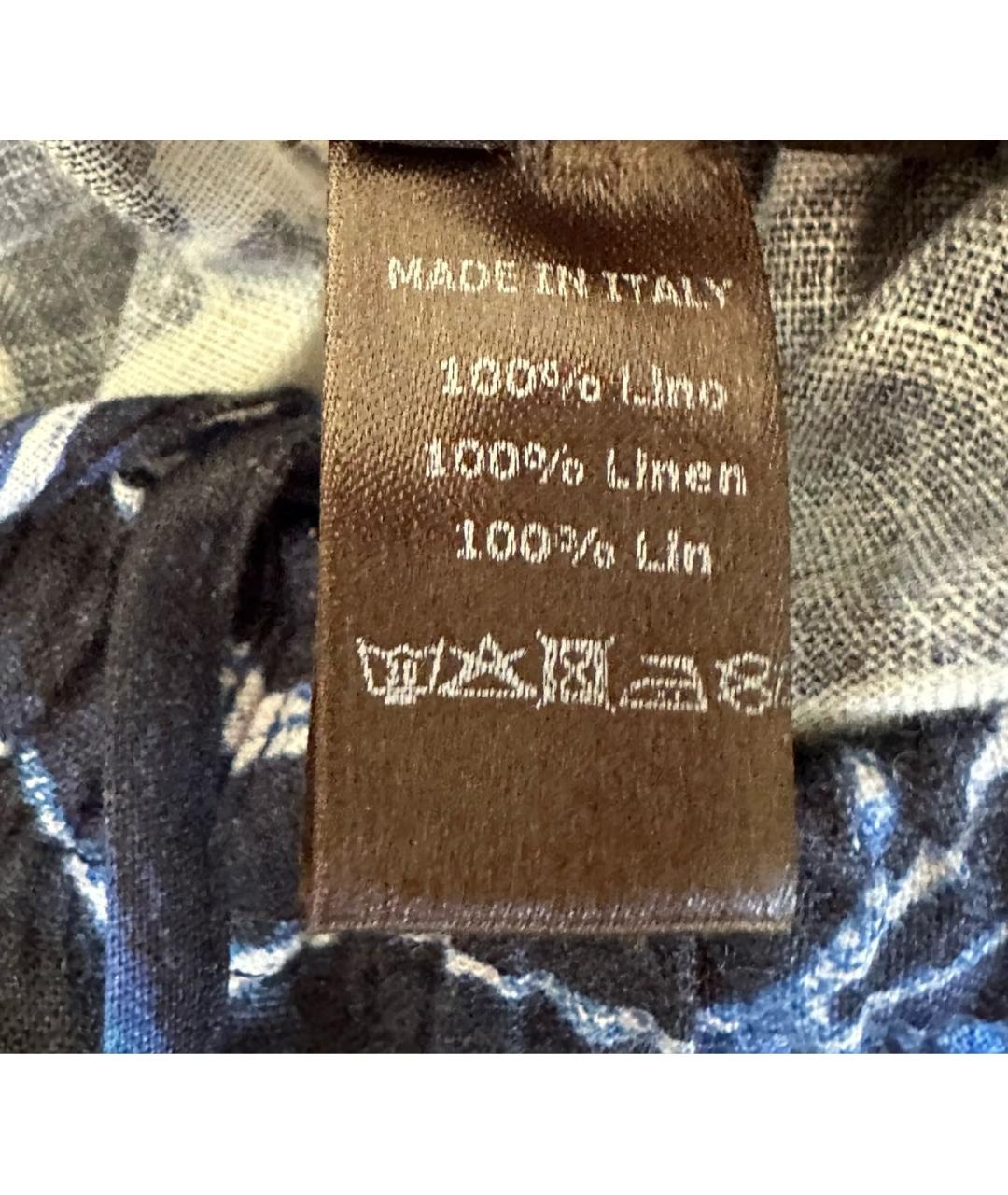 ROBERTO CAVALLI Льняные повседневные брюки, фото 5