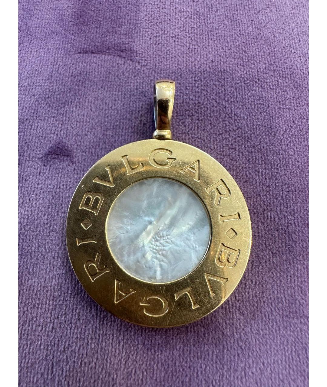 BVLGARI Золотой кулон из желтого золота, фото 9