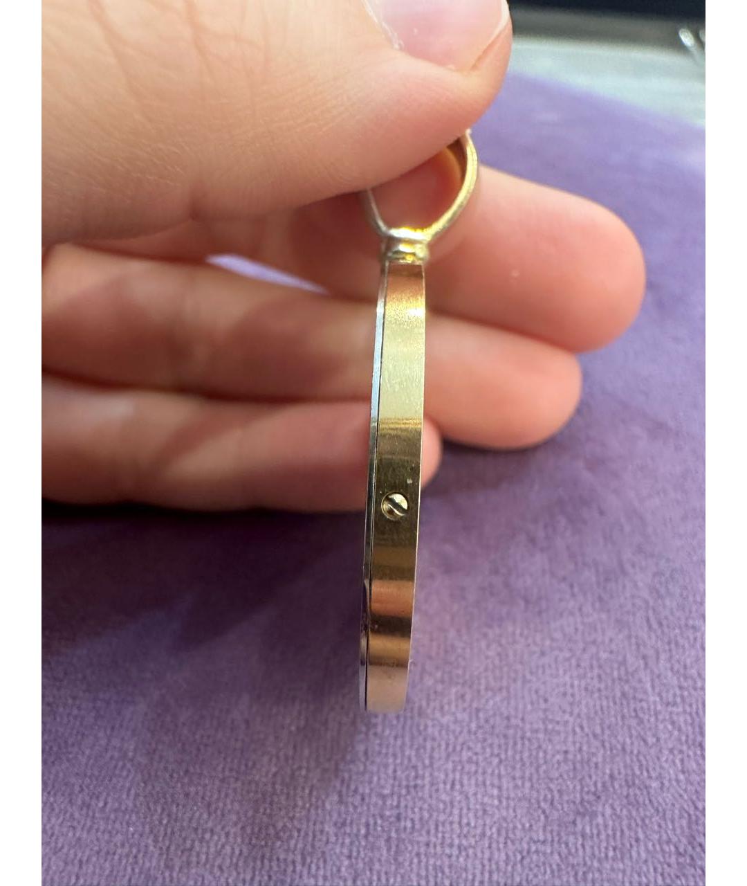 BVLGARI Золотой кулон из желтого золота, фото 3