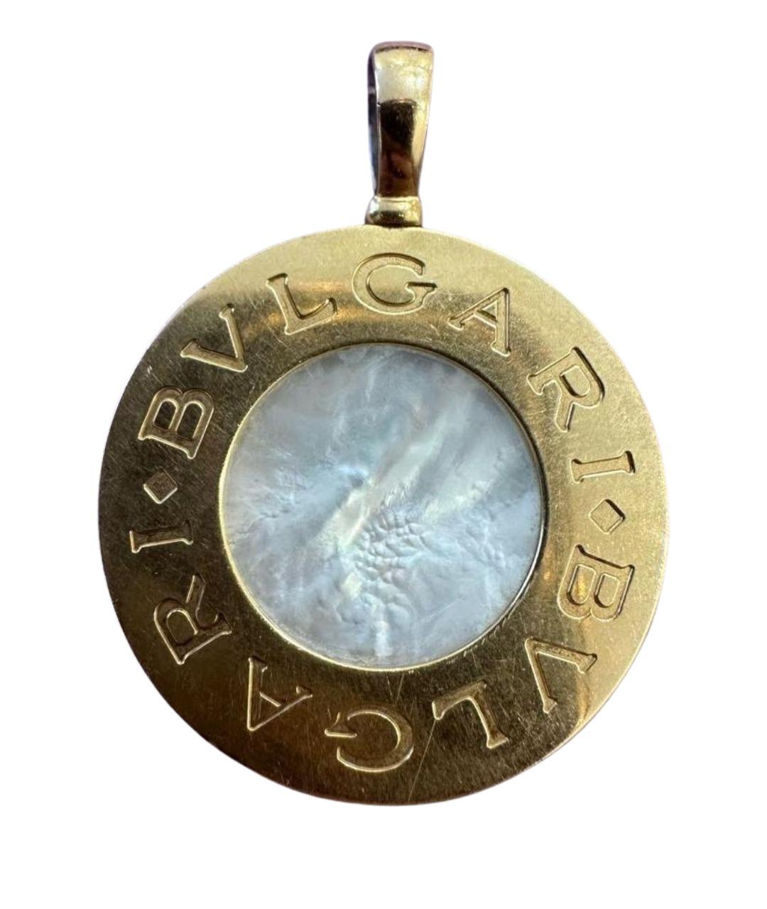 BVLGARI Золотой кулон из желтого золота, фото 1