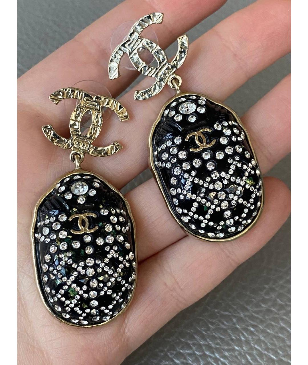 CHANEL Мульти металлические серьги, фото 2