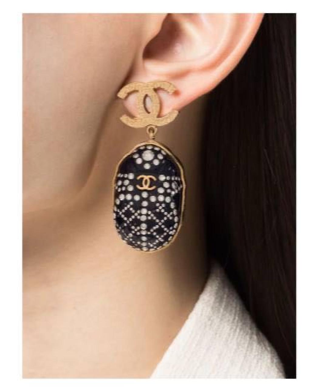 CHANEL Мульти металлические серьги, фото 4