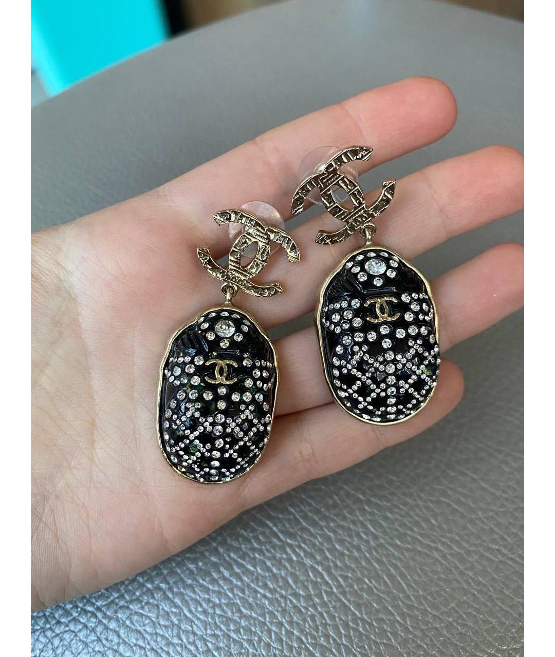 CHANEL Мульти металлические серьги, фото 5