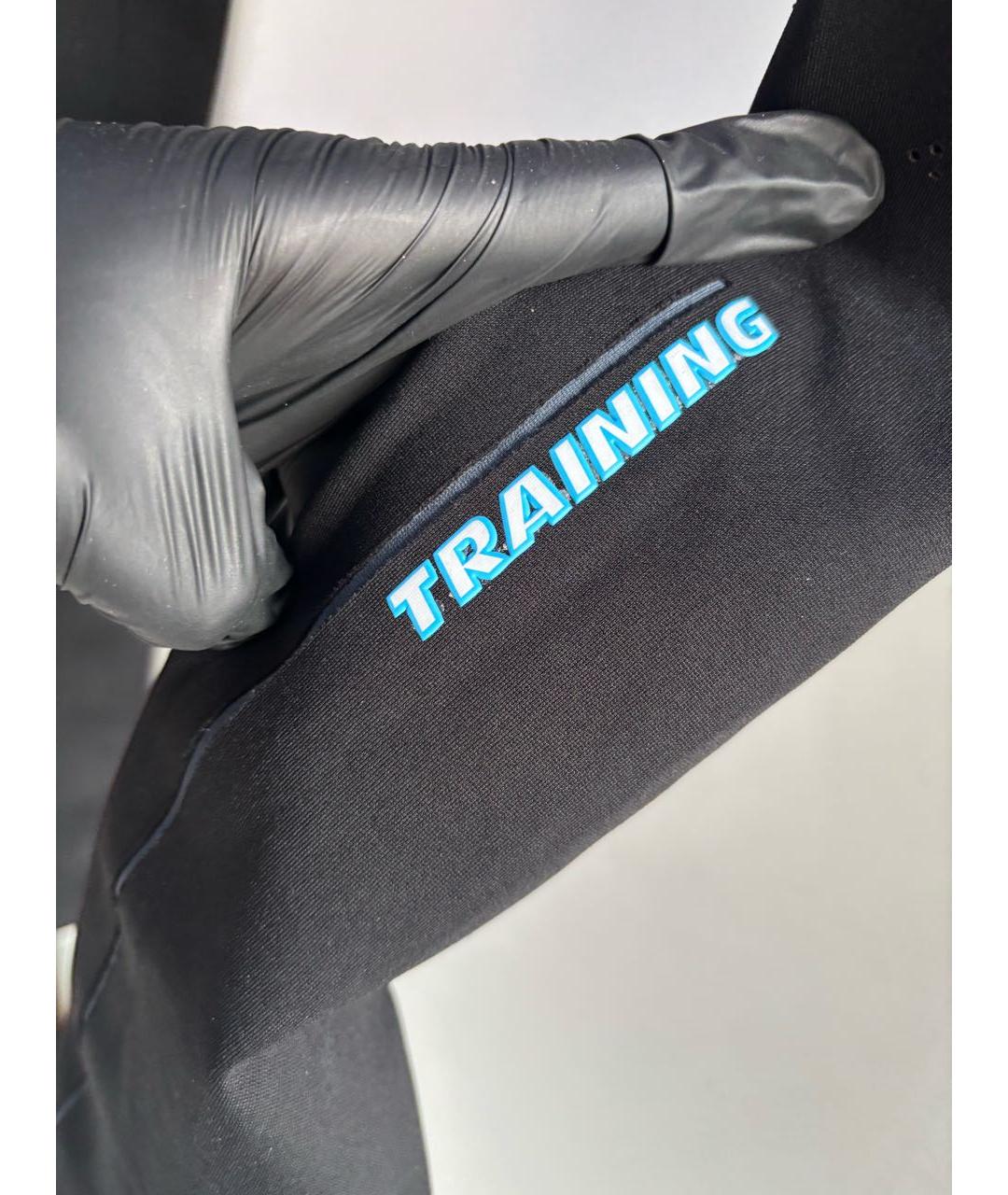 OFF-WHITE Черные вискозные леггинсы и велосипедки, фото 3
