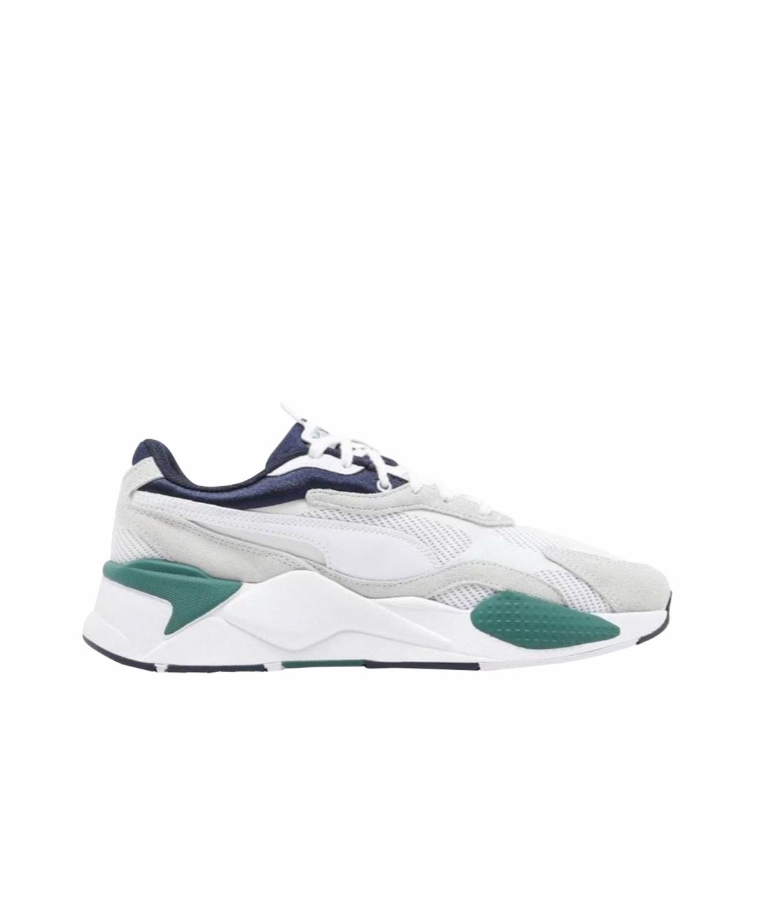 PUMA Белые кожаные кроссовки, фото 1