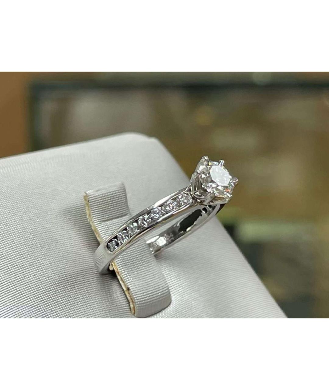 TIFFANY&CO Серебряное платиновое кольцо, фото 4