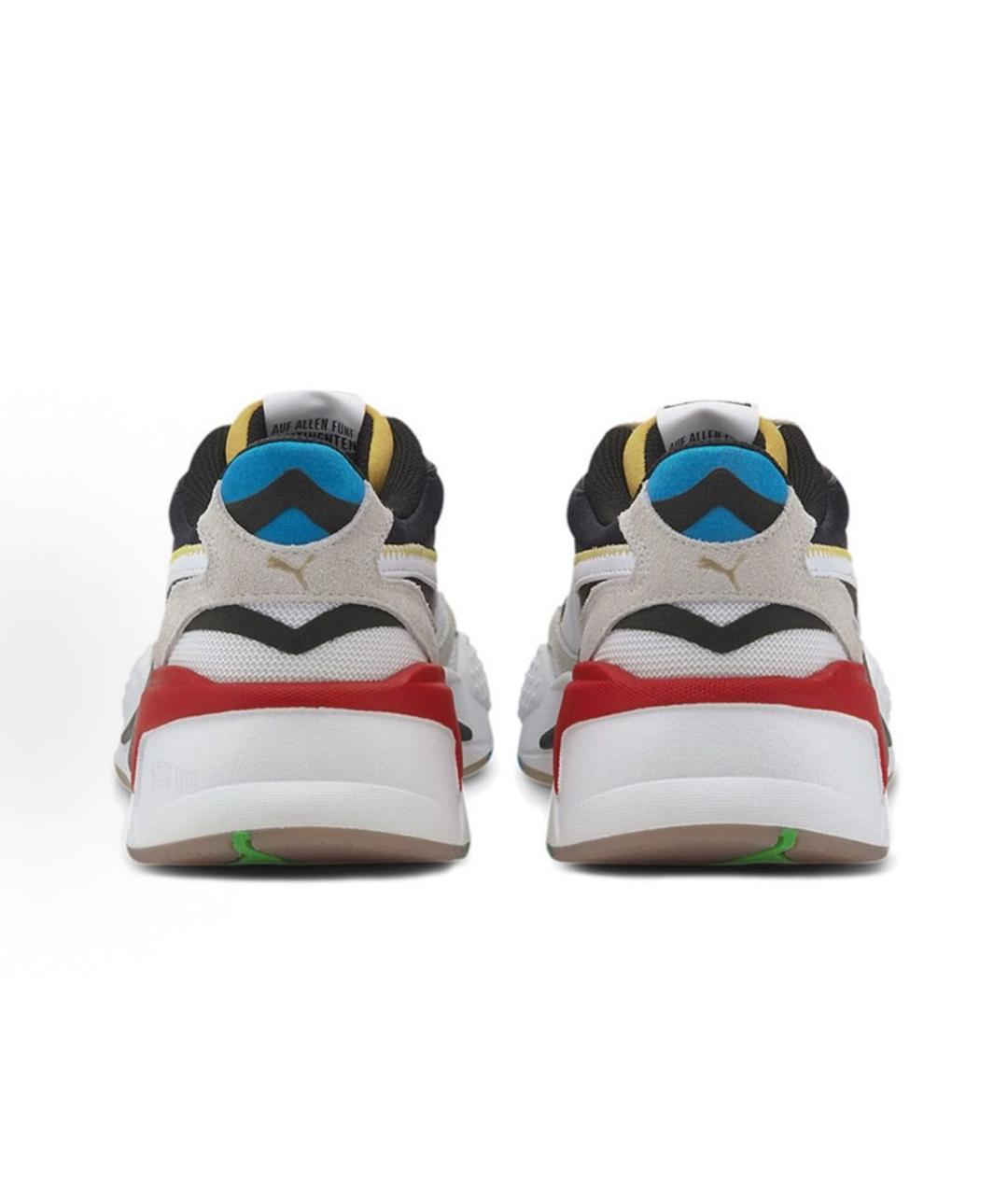 PUMA Белые кожаные низкие кроссовки / кеды, фото 3