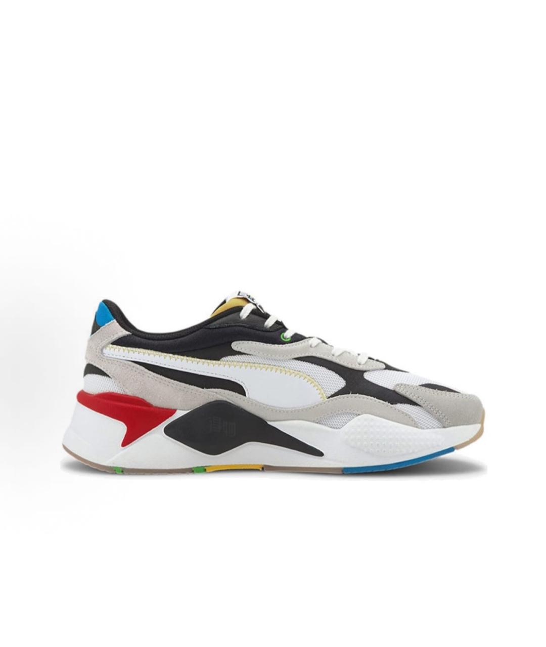 PUMA Белые кожаные низкие кроссовки / кеды, фото 4