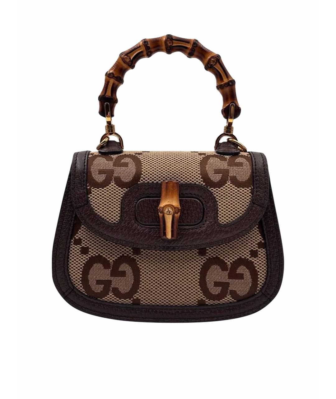 GUCCI Коричневая сумка через плечо, фото 1